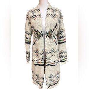 MM by My Michelle Aztec Southwestern Cozy Layering Gorpcore Cardigan M